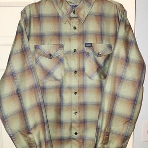DIXXON Hunter Plaid Shirt in Earthy Tones